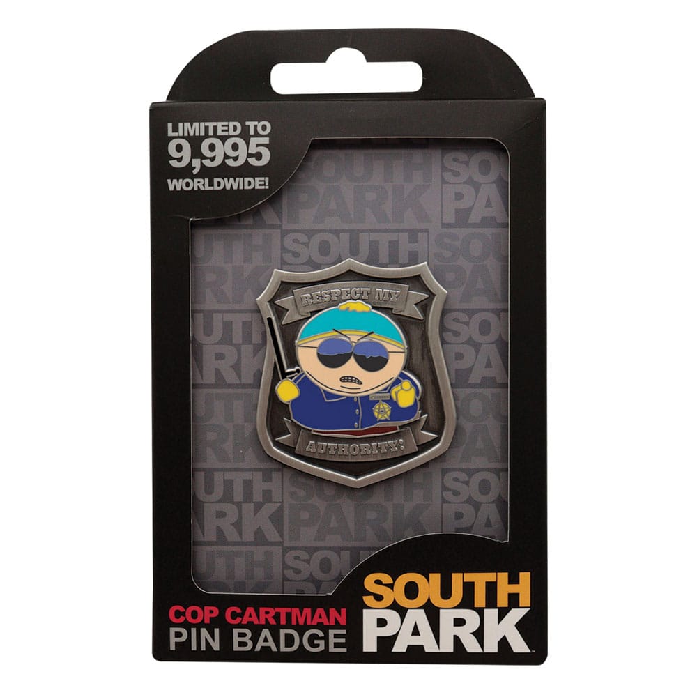 South Park Pin Badge Cartman Police Limited Edition      5060948298407