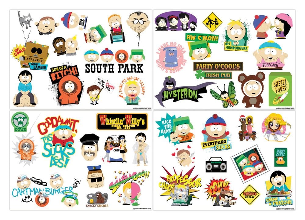South Park Tech Sticker Pack 5061114760230