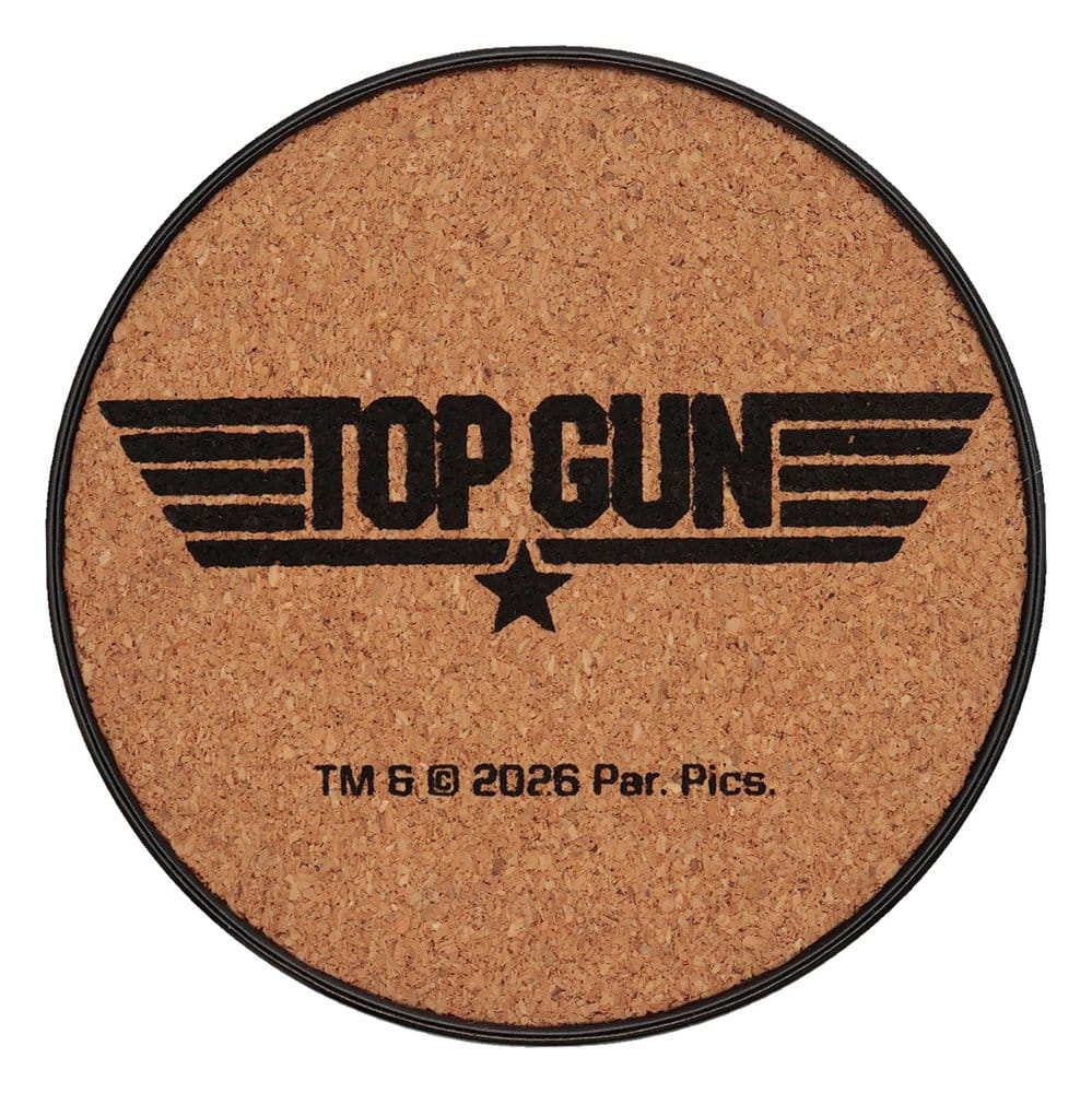 Top Gun Untersetzer 4er-PackTop Gun Coaster 4-PackTop Gun pack 4 sous-verresTop Gun Pack de 4 Posavasos 5061114760414