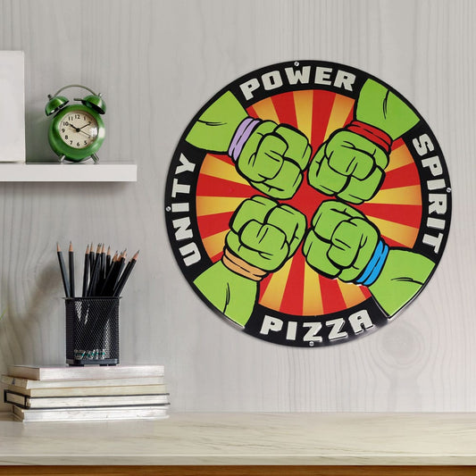 Teenage Mutant Ninja Turtles Tin Sign Pizza P 5060948291873