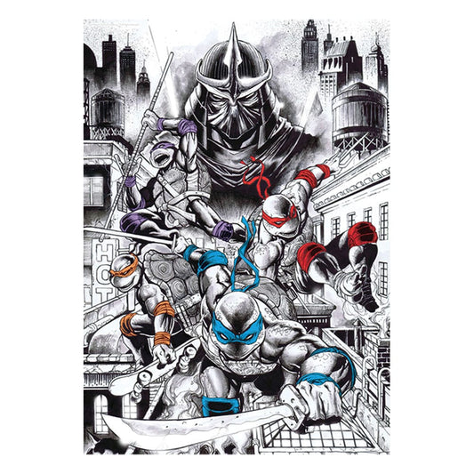 Teenage Mutant Ninja Turtles Art Print 40th Anniversary Limited Edition 42 x 30 cm 5060948294935