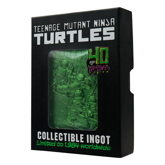 Teenage Mutant Ninja Turtles Ingot 40th Anniv 5060948293709