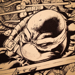 Teenage Mutant Ninja Turtles Art Print Comic Limited Edition 42 x 30 cm 5061114761046