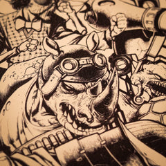 Teenage Mutant Ninja Turtles Art Print Comic Limited Edition 42 x 30 cm 5061114761046
