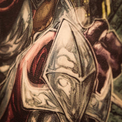 Teenage Mutant Ninja Turtles Art Print Shredder Limited Edition 42 x 30 cm 5061114761053