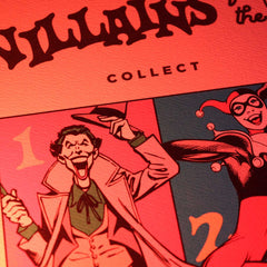 DC Comis Art Print 90th Anniversary Villains Limited Edition 42 x 30 cm 5060948296786