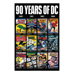 DC Comis Art Print 90 Years Limited Edition 42 x 30 cm 5060948296809