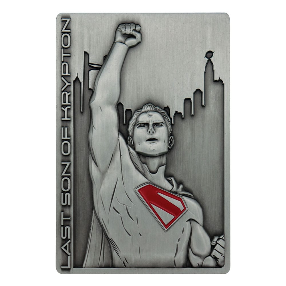 Superman 2025 Ingot Last Son of Krypton Limited Edition  5060948297288