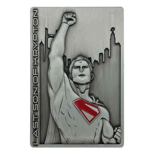 Superman 2025 Ingot Last Son of Krypton Limited Edition  5060948297288