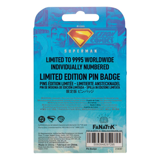 Superman 2025 Pin Badge Daily Planet 5060948297295