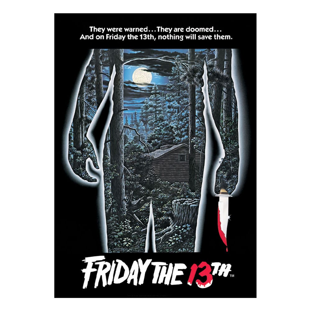 Friday the 13th Art Print Limited Edition 30 x 42 cm    5060948298346