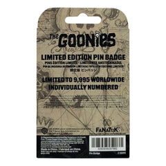 The Goonies Pin Badge 40th Anniversary Never Say Die 5060948297882