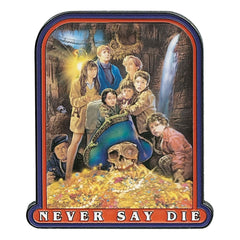The Goonies Pin Badge 40th Anniversary Never Say Die 5060948297882