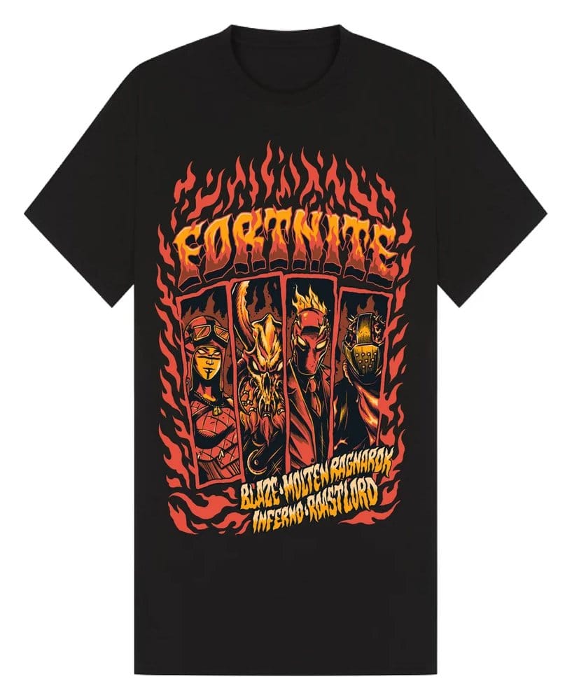 Fortnite T-Shirt Blaze Size S 5056839221524