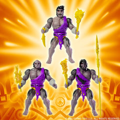 Legends of Dragonore Wave 2: Dragon Hunt Action Figure 3-Pack Brukteror Cave Men 14 cm 0658580774110