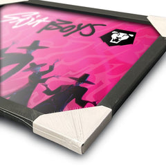KPop Demon Hunters Collector Print Framed Poster Saja Boys Idol 5063457072070