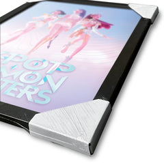 KPop Demon Hunters Collector Print Framed Poster Trio 5063457072094