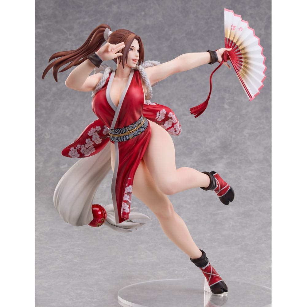 Fatal Fury: City of the Wolves B-Style PVC Statue 1/4 Mai Shiranui: Dance of the Cherry Blossom Storm Suzaku 40 cm     4570001514470