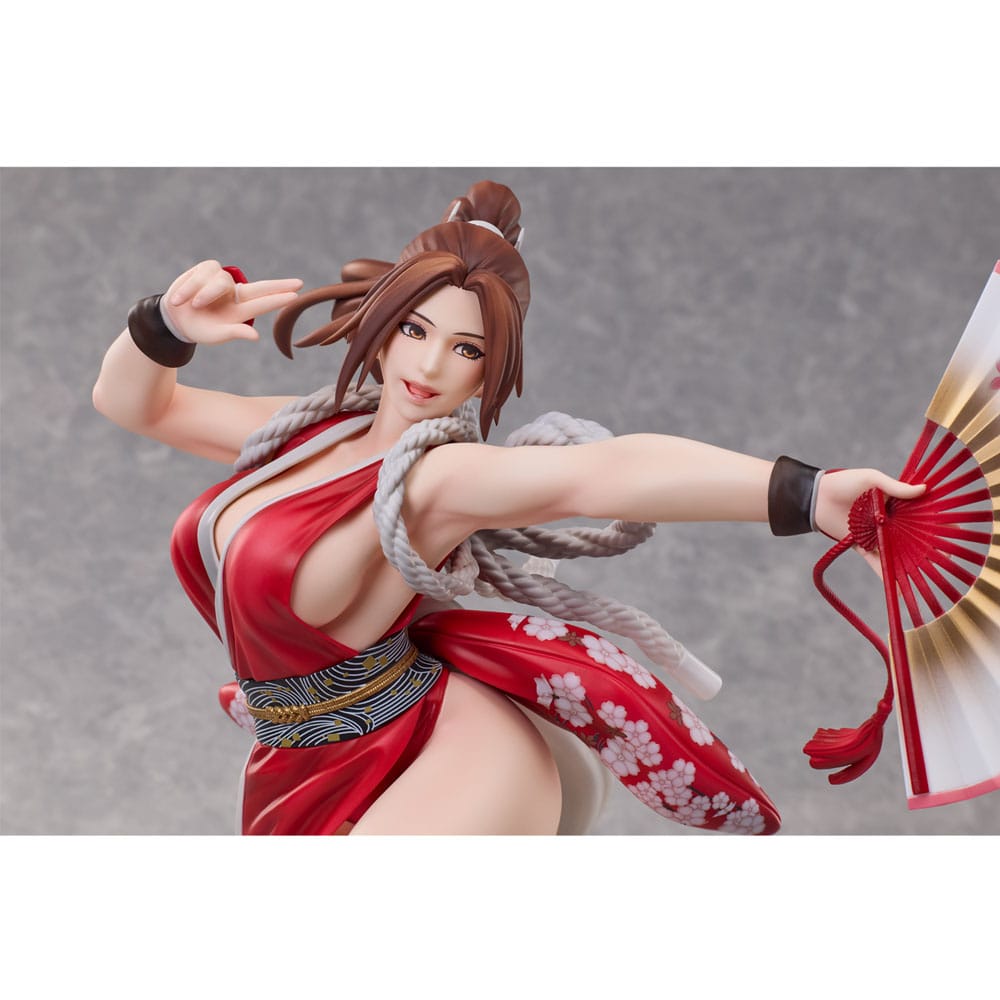 Fatal Fury: City of the Wolves B-Style PVC Statue 1/4 Mai Shiranui: Dance of the Cherry Blossom Storm Suzaku 40 cm     4570001514470