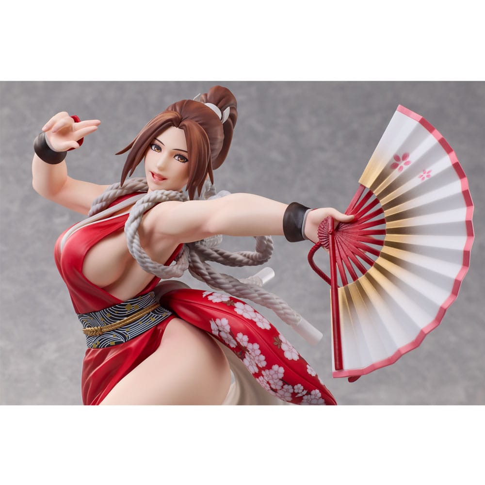 Fatal Fury: City of the Wolves B-Style PVC Statue 1/4 Mai Shiranui: Dance of the Cherry Blossom Storm Suzaku 40 cm     4570001514470