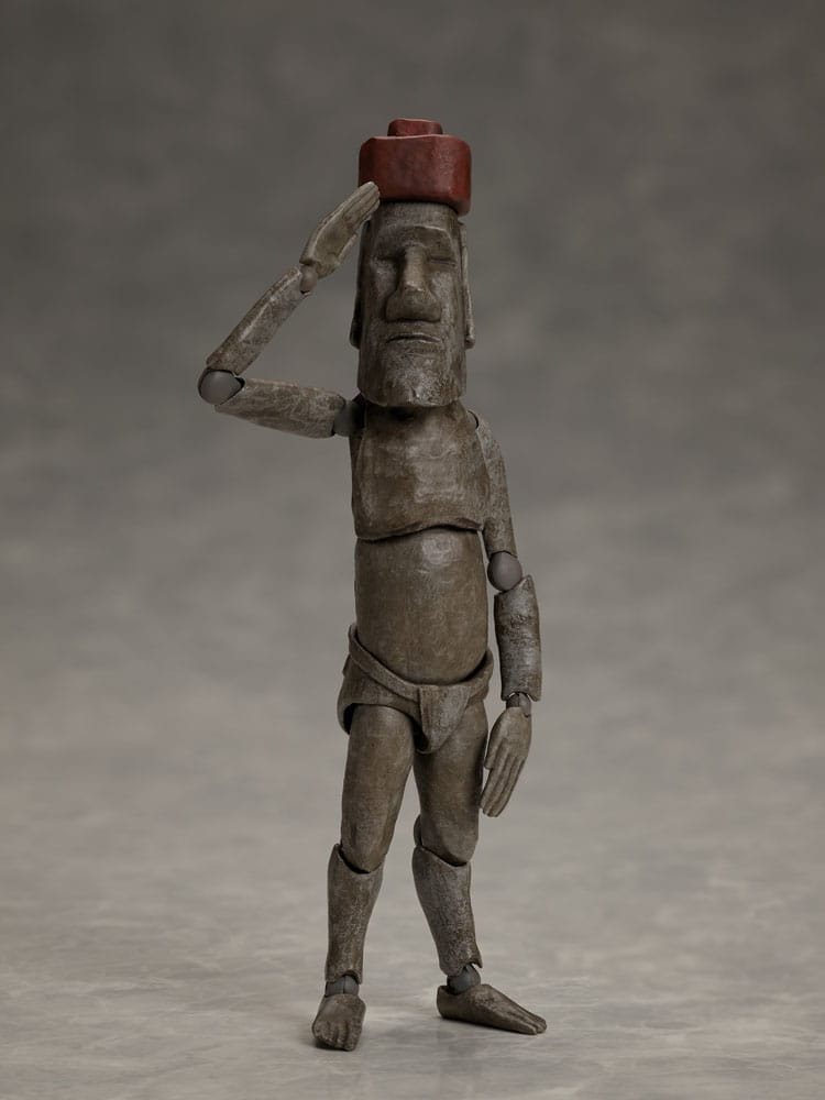 The Table Museum Figma Action Figure Moai 14 cm     4570001514012