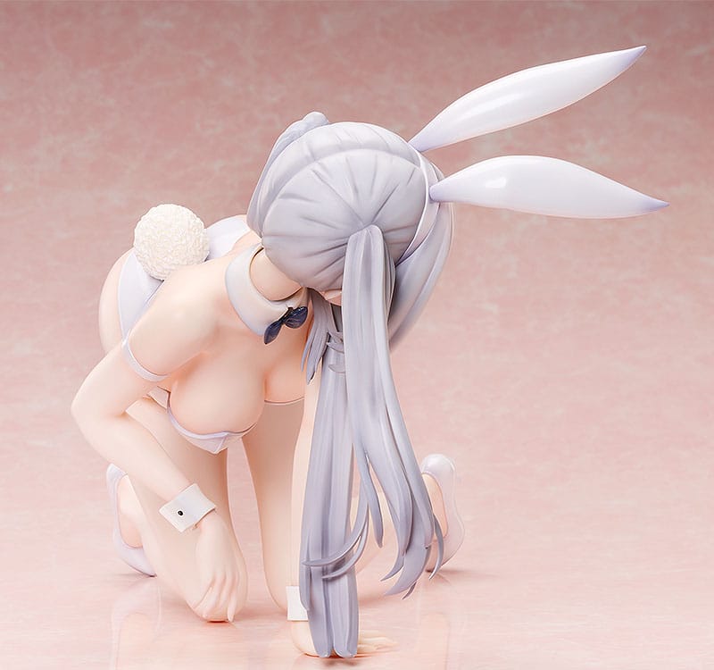 Date A Live: Date A Bullet Statue 1/4 White Queen Bare Leg Bunny Ver. 20 cm 4570001513794