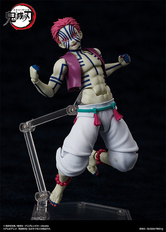 Demon Slayer: Kimetsu no Yaiba Figma Action Figure Akaza 15 cm 4570001514524
