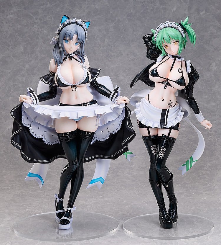 Shinobi Master Senran Kagura: New Link PVC Figure 1/4 Yumi: Bondage Maid Ver. 40 cm     4570001514685
