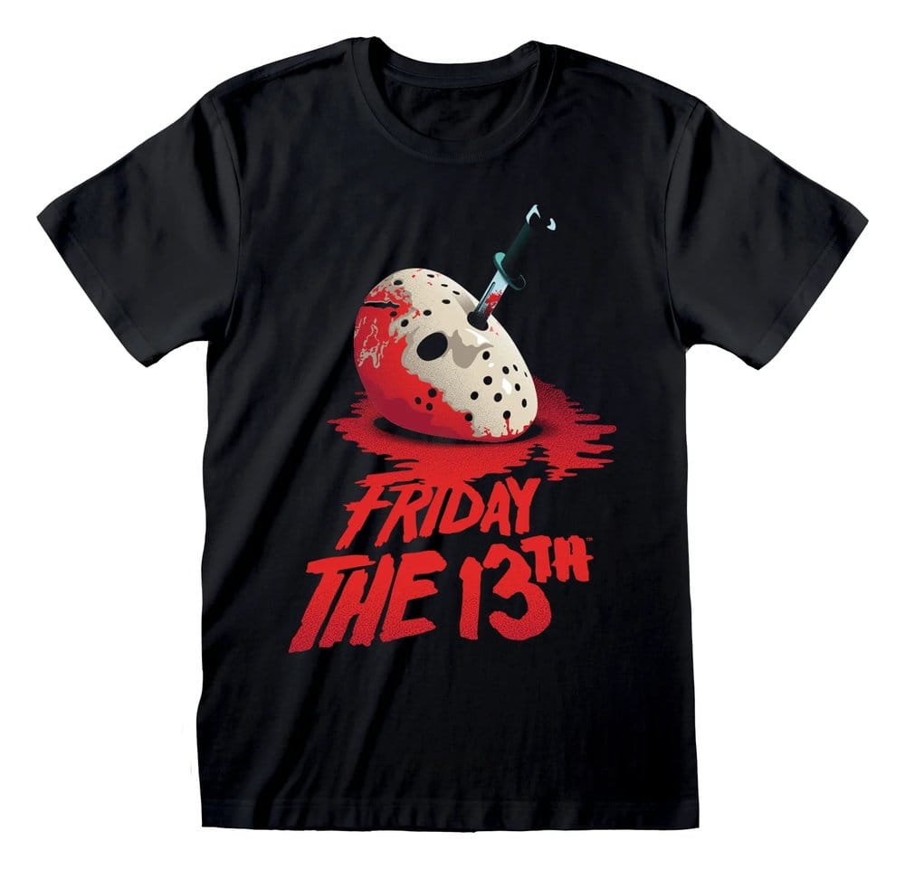 Friday the 13th T-Shirt Classic Mask Size S 5056688535216