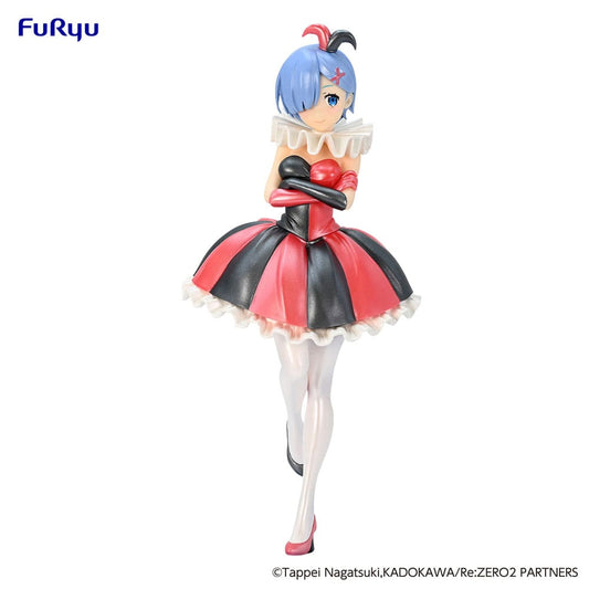 Re:ZERO SSS PVC Statue Rem in Circus Pearl Color Ver. 21 cm 4582655074583