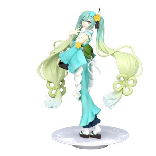 Hatsune Miku Exceed Creative PVC Statue Matcha Green Tea Parfait Mint Ver. 21 cm 4582655076440