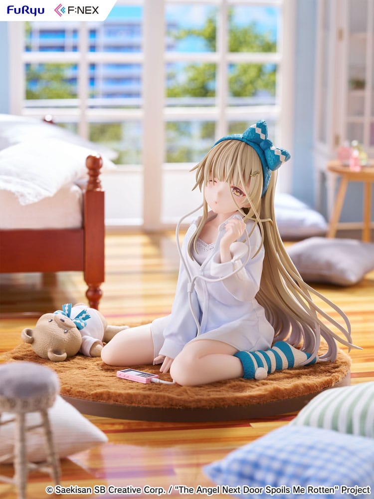 The Angel Next Door Spoils Me Rotten F:Nex PVC Statue 1/7 Mahiru Shiina Relax Ver. 14 cm 4582655078505
