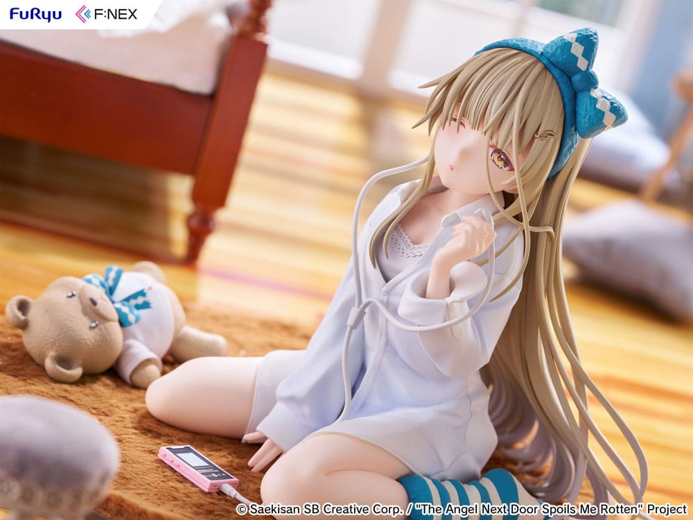 The Angel Next Door Spoils Me Rotten F:Nex PVC Statue 1/7 Mahiru Shiina Relax Ver. 14 cm 4582655078505