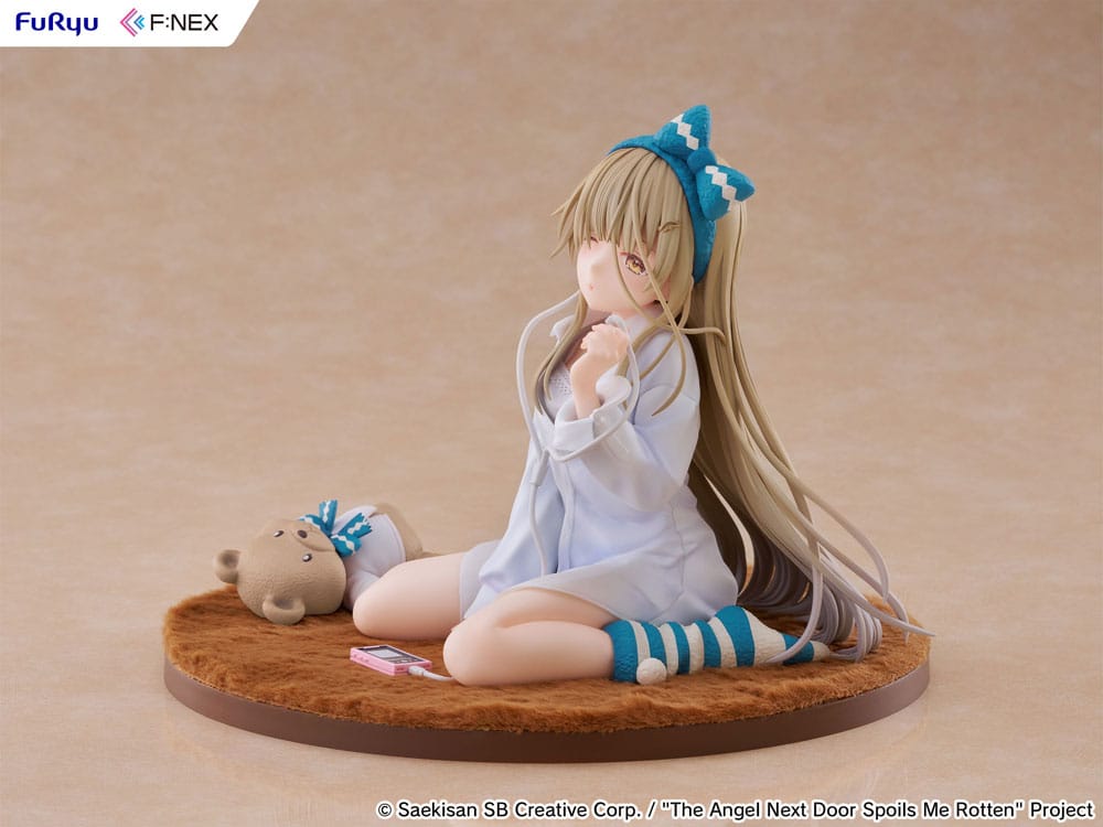 The Angel Next Door Spoils Me Rotten F:Nex PVC Statue 1/7 Mahiru Shiina Relax Ver. 14 cm 4582655078505