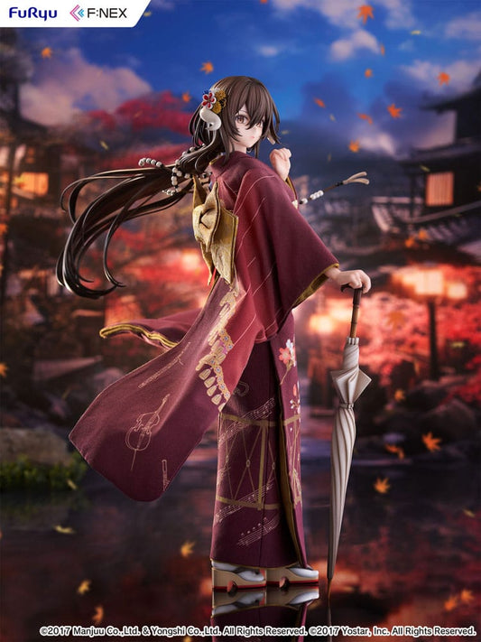 Azur Lane F:Nex PVC Statue 1/4 Mikasa blue flower komachi Ver. Japanese Doll 43 cm 4582655078574