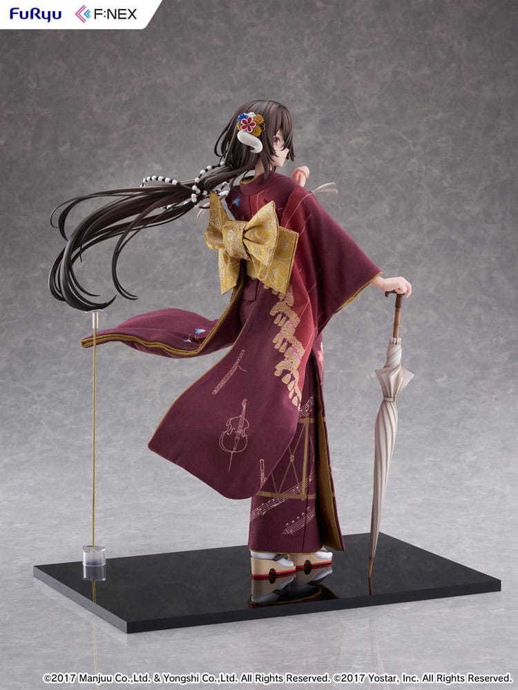 Azur Lane F:Nex PVC Statue 1/4 Mikasa blue flower komachi Ver. Japanese Doll 43 cm 4582655078574