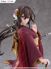 Azur Lane F:Nex PVC Statue 1/4 Mikasa blue flower komachi Ver. Japanese Doll 43 cm 4582655078574