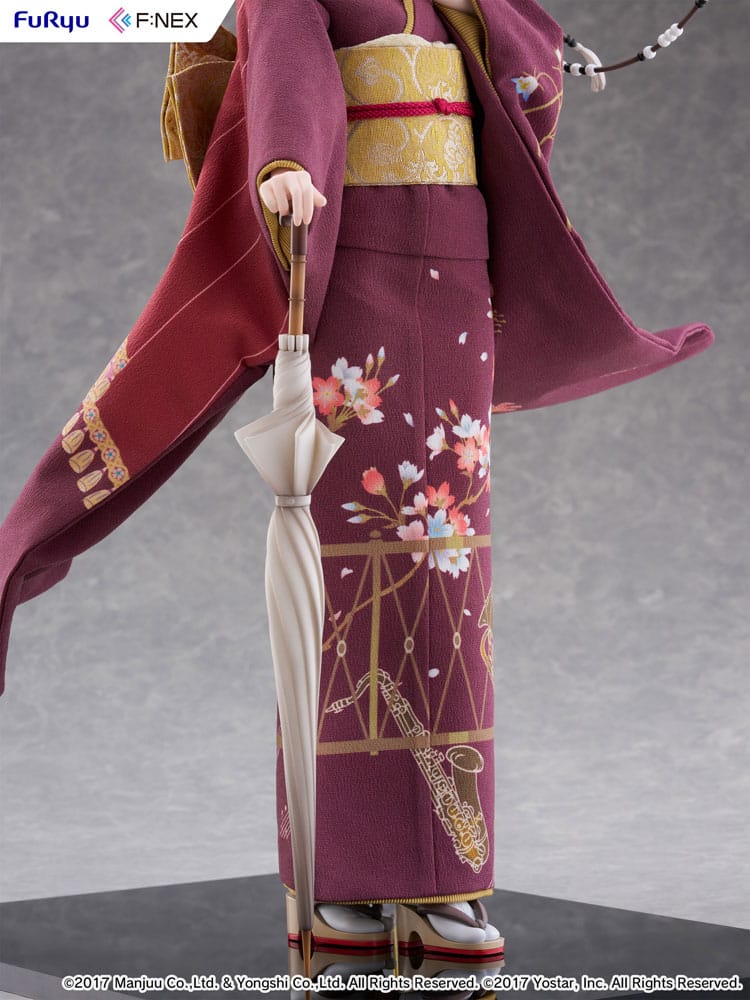 Azur Lane F:Nex PVC Statue 1/4 Mikasa blue flower komachi Ver. Japanese Doll 43 cm 4582655078574