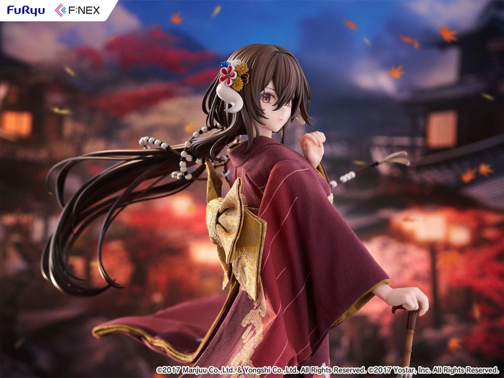 Azur Lane F:Nex PVC Statue 1/4 Mikasa blue flower komachi Ver. Japanese Doll 43 cm 4582655078574