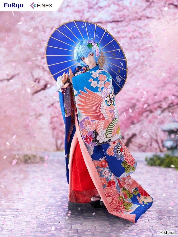 Evangelion F:NEX Japanese Doll 1/4 Ayanami Rei 45 cm 4582655078758