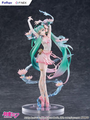 Hatsune Miku F:NEX PVC Statue 1/7 Water lily Ver. 27 cm   4582655078772
