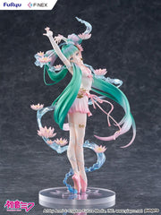 Hatsune Miku F:NEX PVC Statue 1/7 Water lily Ver. 27 cm   4582655078772