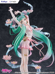Hatsune Miku F:NEX PVC Statue 1/7 Water lily Ver. 27 cm   4582655078772