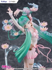 Hatsune Miku F:NEX PVC Statue 1/7 Water lily Ver. 27 cm   4582655078772