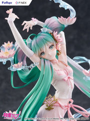 Hatsune Miku F:NEX PVC Statue 1/7 Water lily Ver. 27 cm   4582655078772