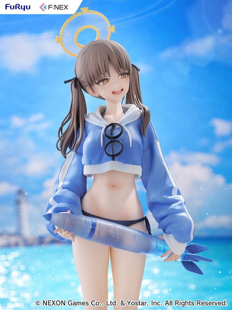 Blue Archiv F:Nex PVC Statue 1/7 Moe (Swimsuit) 27 cm            4582655078789