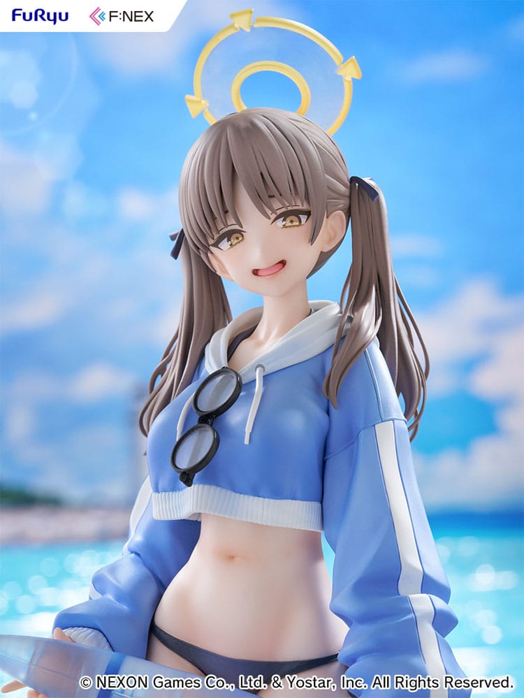 Blue Archiv F:Nex PVC Statue 1/7 Moe (Swimsuit) 27 cm            4582655078789