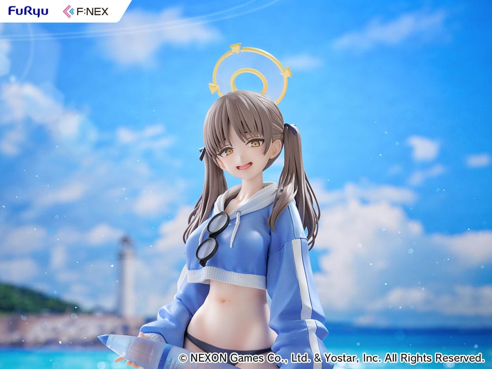 Blue Archiv F:Nex PVC Statue 1/7 Moe (Swimsuit) 27 cm            4582655078789