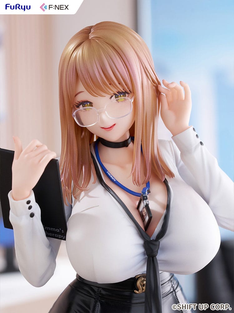 Goddess of Victory: Nikke F:Nex PVC Statue 1/7 Emma Office Therapy 25 cm 4582655078888