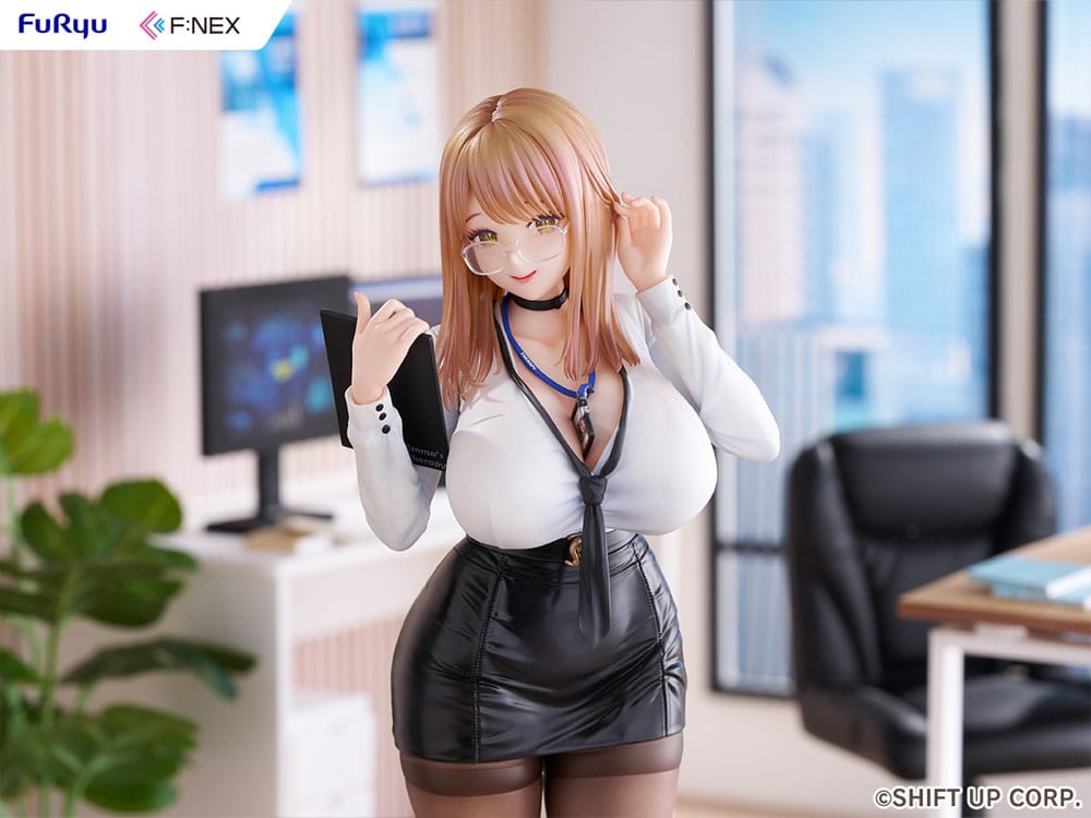 Goddess of Victory: Nikke F:Nex PVC Statue 1/7 Emma Office Therapy 25 cm 4582655078888